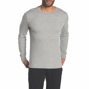 Slate & Stone Ribbed Crew Neck Long Sleeve Shirt